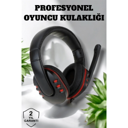 Mey İthalat® Yüksek Ses Kalitesi ve Aktif Gürültü Engelleme Özellikli Kablolu Mikrofonlu Kulaklık