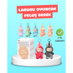 Mey İthalat® Yumuşak Dolgulu Labubu Karakter Peluş Oyuncak