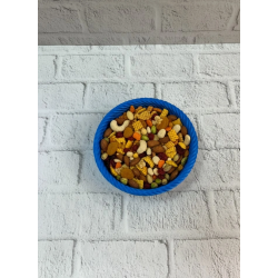 Mey İthalat® Yuvarlak Çerezlik Lacivert Şık Tasarım ve Kompakt Boyut