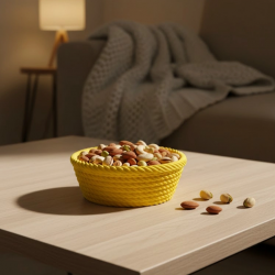 Mey İthalat® YUVARLAK ÇEREZLİK SARI