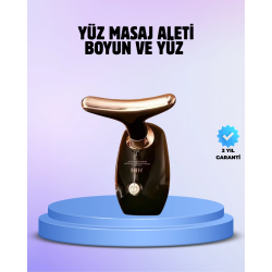 Mey İthalat® Yüz Masaj Aleti Boyun ve Yüz EMS Güzellik Cihazı Cilt Sıkılaştırma Cilt Gençleştirme Cihazı