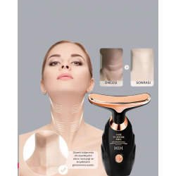 Mey İthalat® Yüz ve Boyun İçin Cilt Sıkılaştırıcı Masaj Cihazı