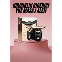 Mey İthalat® Yüz Ve Boyun Kırşıklık Giderici Ems Güzellik Cihazı Gıdık,Sarkma,Kırışıklık Yüz Masaj Aleti