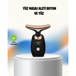 Mey İthalat® Yüz Ve Boyun Kırşıklık Giderici Ems Güzellik Cihazı Yüz Masaj Aleti