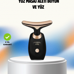 Mey İthalat® Yüz Ve Boyun Kırşıklık Giderici Ems Güzellik Cihazı Yüz Masaj Aleti