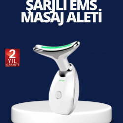 Mey İthalat® Yüz ve Boyun Sıkılaştırıcı Cilt Bakım Cihazı | EMS Mikro Akım & Kırışıklık Giderici