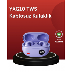 Mey İthalat® YXG10 Açık Kulak Bluetooth Kulaklık – Klipsli, Güvenli Spor Tasarım, 30 Saat Pil