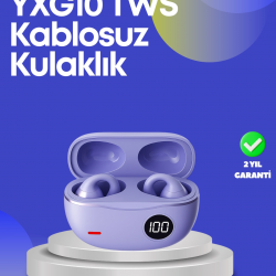 Mey İthalat® YXG10 Bluetooth Kulaklık – Cilt Dostu, Uzun Pil, Çift Dil Destekli Akıllı Tasarım