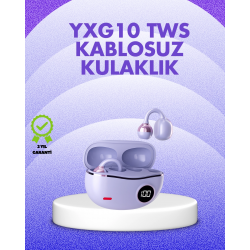Mey İthalat® YXG10 Kablosuz Kulaklık – Bluetooth 5.4, Dokunmatik, LED Ekranlı Şarj Kutusu