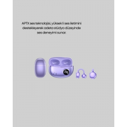 Mey İthalat® YXG10 Klipsli Açık Kulaklık – Spor İçin Uygun, APTX Ses, Ergonomik Yapı