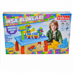 Mey İthalat® ZEY2031 İnşa Blokları Erkek Seti - Zey Toys