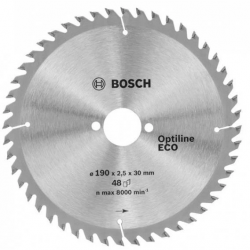 Mey İthalat® Bosch Optine Eco Daire Testere Bıçağı 190x30 mm 48 Diş 2 608 641 790