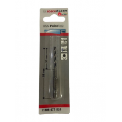 Mey İthalat® Bosch Pointteq Altıgen Şaftlı Hss Matkap Ucu 2,5 mm