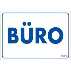 Mey İthalat® Büro Uyarı Levhası 17,5x25 KOD:1698