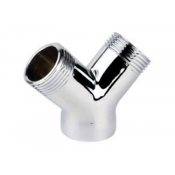 Mey İthalat® Çamaşır Makinası Musluğu Çatalı Krom