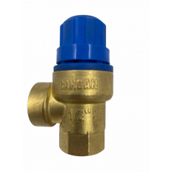 Mey İthalat® Candan 1/2 Mebranlı Dişi Emniyet Ventili 6 Bar