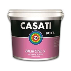 Mey İthalat® Casati Silikonlu Dış Cephe Boyası 2,5 Litre Beyaz