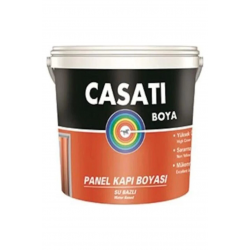 Mey İthalat® Casati Su Bazlı Panel Kapı Boyası Beyaz 0,75 Litre