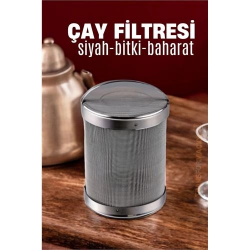Mey İthalat® Çay Filtresi Bitki Çayı Filtresi Metal