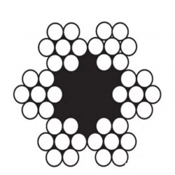 Mey İthalat® Çelik Halat 4 mm 10 Metre (6X7 K.ÖZ)