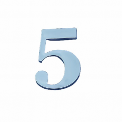 Mey İthalat® Cemax Villa Boy 5 Rakamı 8,5 cm Yapışkanlı