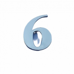 Mey İthalat® Cemax Villa Boy 6 Rakamı 8,5 cm Yapışkanlı