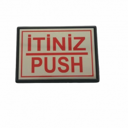 Mey İthalat® Cemax Yönlendirme Büyük İtiniz (Push) 13X8,5 cm