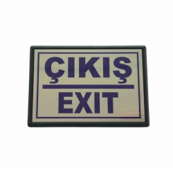 Mey İthalat® Cemax Yönlendirme Küçük Çıkış (Exit) 10X7 cm