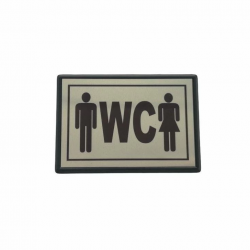 Mey İthalat® Cemax Yönlendirme Küçük WC Bay Bayan 10X7 cm