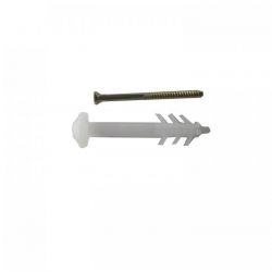 Mey İthalat® Çivili Plastik Dubel 7x55 mm 20 Adet