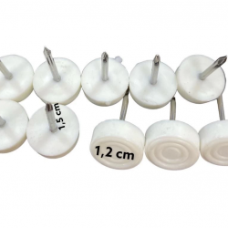 Mey İthalat® Çivili Poligrit Beyaz 20 Adet