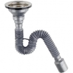 Mey İthalat® Çöpmak Kapalı Körüklü Evye Sifonu 50 mm