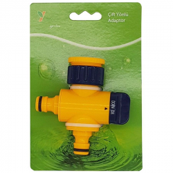 Mey İthalat® Daye DY8906 Çift Çıkışlı Musluk Aparatı