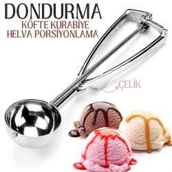 Mey İthalat® Dondurma Porsiyonlama Kaşığı Kurabiye Köfte Helva 718441