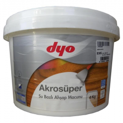 Mey İthalat®  Akrosüper Ahşap Macunu 4 Kg