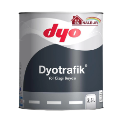 Mey İthalat® DYO Trafik Yol Çizgi Boyası 2,5 Litre Beyaz