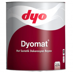 Mey İthalat® mat Mat Dekorasyon Boyası 0,75 Litre Beyaz