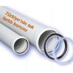Mey İthalat® Ege Yıldız 50X2000 Pvc Boru 1,8 mm