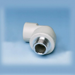 Mey İthalat® Ege Yıldız PPRC 25X1/2 Erkek Dirsek Gri