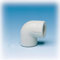 Mey İthalat® Ege Yıldız PPRC 50 mm Dirsek 90º  Gri