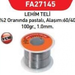 Mey İthalat® Fastbond 27145 Lehim Teli 1 mm 100 gr