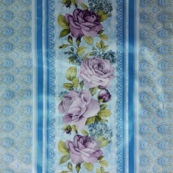 Mey İthalat® Florista Lisa Mavi Masa Örtüsü 1 Metre