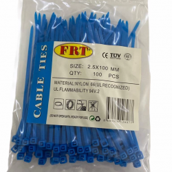 Mey İthalat® FRT Mavi 2,5x100 Kablo Bağı