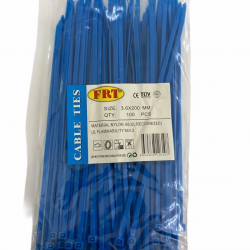 Mey İthalat® FRT Mavi 3,6X200 Kablo Bağı