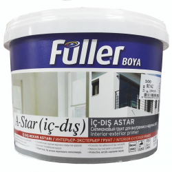 Mey İthalat® Füller A-Star İç Dış Cephe Astar 3,5 Kg Beyaz