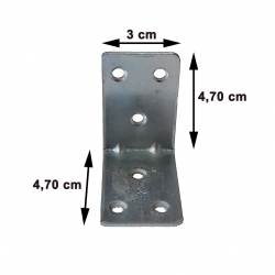 Mey İthalat® Gönye L Tipi No:8 ( 5 Adet )