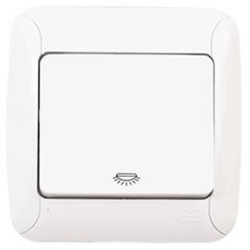 Mey İthalat® Günsan Fantasy Light Butonu Beyaz