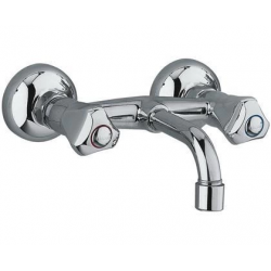 Mey İthalat® İtimat Alfa 207 Sabit Lavabo Bataryası Duvardan