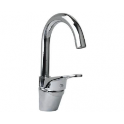 Mey İthalat® İtimat Zeta Mix 377K Kuğu Lavabo Bataryası