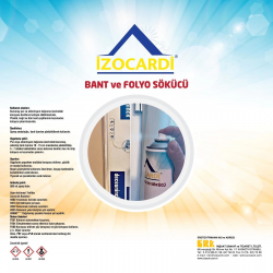 Mey İthalat® İzocardi Etiket Folyo ve Bant Sökücü Sprey 500 ml